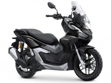 Billigste Honda ADV160 Motorrad Verkleidung 2022-2024 - Silber Matt Schwarz