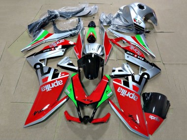 Billigste Aprilia RS4 50 125 Motorrad Verkleidung 2012-2018 - Silber Rot Grun Glanzendes Schwarz