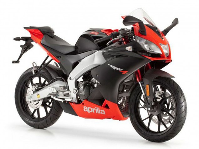 Billigste Aprilia RS4 50 125 Motorrad Verkleidung 2012-2018 - Rot Matt Schwarz
