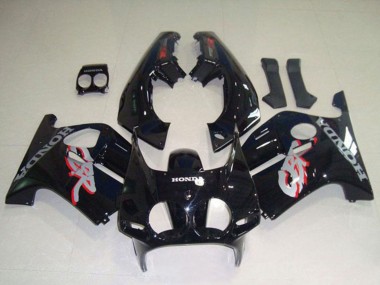Billigste Honda CBR250RR MC19 Motorrad Verkleidung 1988-1989 - Glanzendes Schwarz
