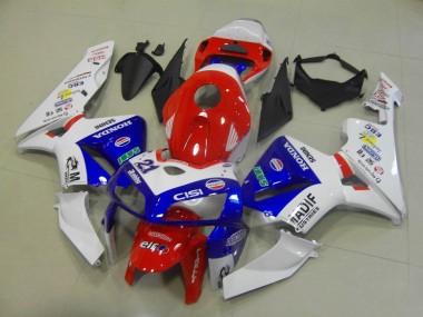 Billigste Honda CBR600RR Motorrad Verkleidung 2005-2006 - Weiss Rot Blau Madif