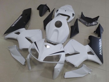 Billigste Honda CBR600RR Motorrad Verkleidungen Kit 2005-2006 - Weiss Schwarz