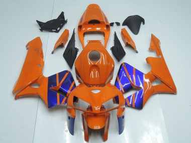 Billigste Honda CBR600RR Motorrad Verkleidung 2005-2006 - Orange Blau