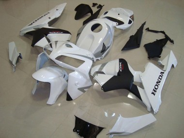 Billigste Honda CBR600RR Motorrad Verkleidung 2005-2006 - Perl Weiss Matt Schwarz