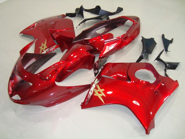 Billigste Honda CBR1100XX Blackbird Abs Motorrad Verkleidungen 1996-2007 - Rot