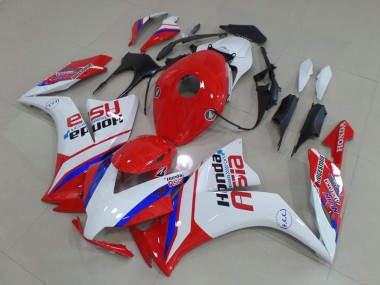 Billigste Honda CBR1000RR Motorrad Verkleidung 2012-2016 - Weiss Rot Blau Honda Asia