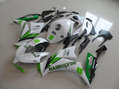 Billigste Honda CBR1000RR Motorrad Verkleidung 2012-2016 - Weiss Grun Glanzendes Schwarz Hannspree
