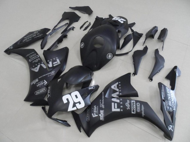 Billigste Honda CBR1000RR Motorrad Verkleidung 2012-2016 - Matt Schwarz Fiaa 29