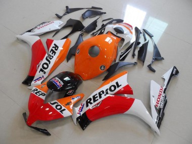 Billigste Honda CBR1000RR Motorrad Verkleidung Kit 2012-2016 - Orange Weiss Rot Glanzendes Schwarz Repsol