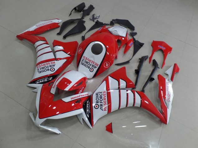 Billigste Honda CBR1000RR Motorrad Verkleidung 2012-2016 - Weiss Rot Flugel