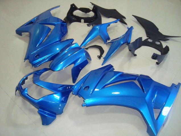 Billigste Kawasaki ZX250R Motorrad Verkleidung 2008-2012 - Hellblau OEM Stil