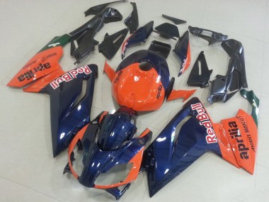 Billigste Aprilia RS125 Motorrad Verkleidung 2006-2011 - Orange Dunkel Blau