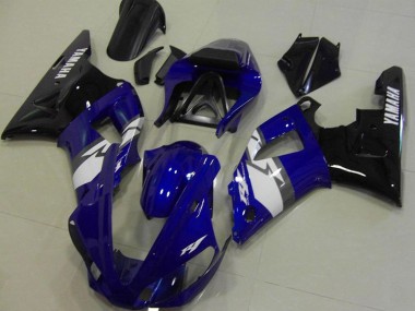 Billigste Yamaha YZF R1 Motorrad Verkleidung 2000-2001 - Blau Weiss Schwarz