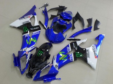 Billigste Yamaha YZF R6 Motorrad Verkleidung 2008-2016 - Weiss Blau Glanzendes Schwarz Grun Monster MoviStar