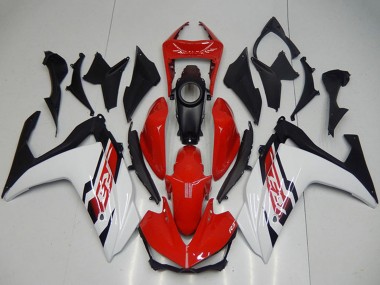 Billigste Yamaha YZF R3 Motorrad Verkleidung Kit 2015-2018 - Weiss Rot Schwarz