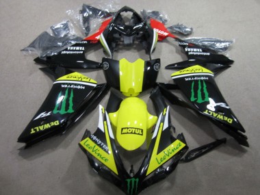 Billigste Yamaha YZF R1 Motorrad Verkleidung 2007-2008 - Rot Gelb Schwarz Grun Monster Motul Leovince