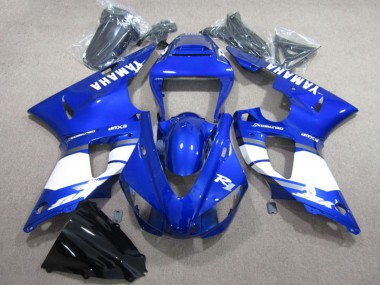 Billigste Yamaha YZF R1 Motorrad Verkleidung 2009-2011 - Blau Weiss