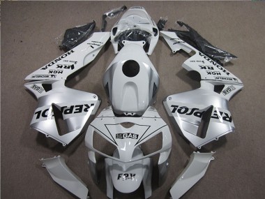 Billigste Honda CBR600RR Motorrad Verkleidung 2005-2006 - Weiss Schwarz Repsol