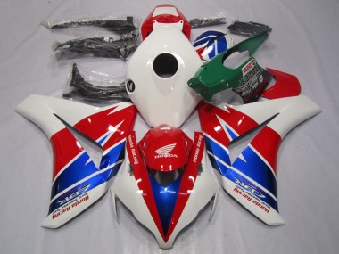 Billigste Honda CBR1000RR Motorrad Verkleidung 2008-2011 - Weiss Rot Blau Rennen