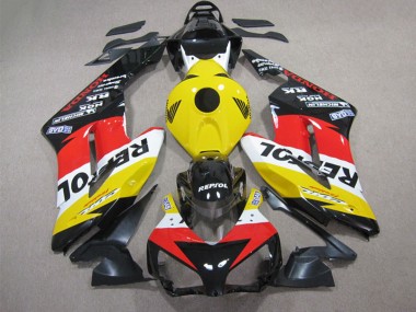 Billigste Honda CBR1000RR Motorrad Verkleidung 2004-2005 - Gelb Weiss Rot Glanzendes Schwarz Repsol