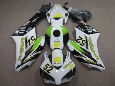 Billigste Honda CBR1000RR Motorrad Verkleidung 2004-2005 - Weiss Gelb Grun Glanzendes Schwarz Hannspree 52