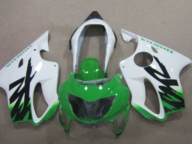 Billigste Honda CBR600 F4 Motorrad Verkleidung 1999-2000 - Weiss Grun