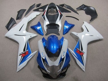 Billigste Suzuki GSXR 600 Motorrad Verkleidung 2011-2024 - Weiss Blau Schwarz Rot
