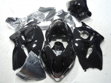 Billigste Suzuki GSXR 1300 Hayabusa Motorrad Verkleidung 1996-2007 - Glanzendes Schwarz