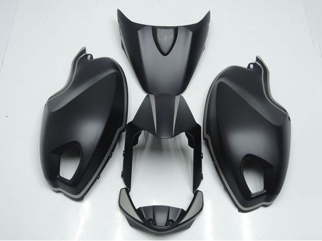 Billigste Ducati Monster 696 Motorrad Verkleidung 2008-2012 - Matt Schwarz
