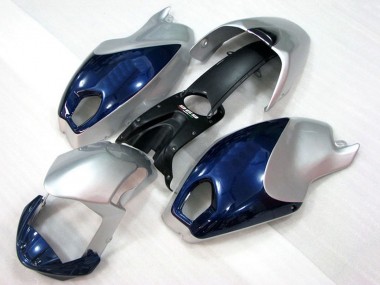 Billigste Ducati Monster 696 Motorrad Verkleidung 2008-2012 - Dunkel Blau Silber