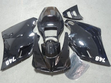 Billigste Ducati 748 Motorrad Verkleidung 1993-2005 - Glanzendes Schwarz