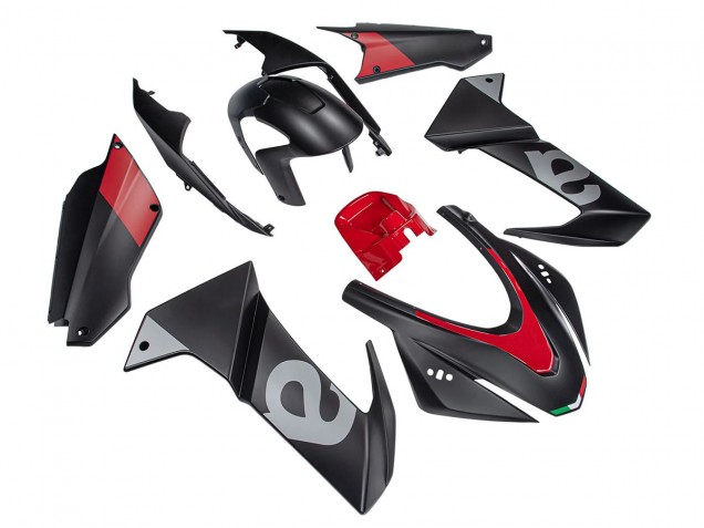 Billigste Aprilia RS660 Motorrad Verkleidung 2020-2024 - Schwarz Rot