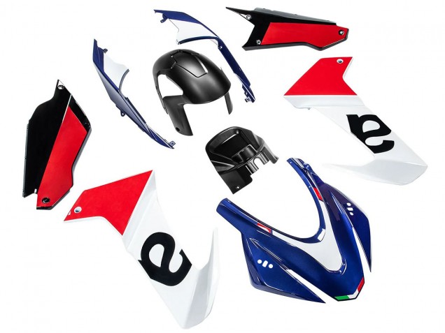 Billigste Aprilia RS660 Motorrad Verkleidung 2020-2024 - Weiss Blau Rot