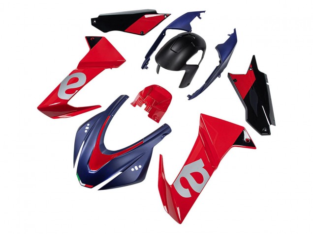 Billigste Aprilia RS660 Motorrad Verkleidung 2020-2024 - Blau Rot