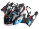 Billigste BMW S1000RR Motorrad Verkleidung 2015-2016 - Blau Rot Carbonfaser
