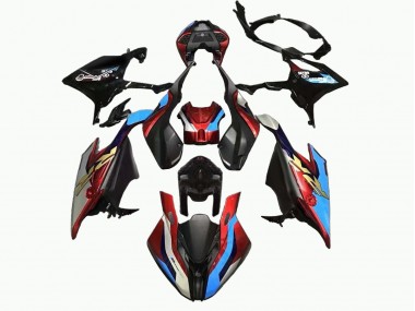Billigste BMW S1000RR Motorrad Verkleidung 2019-2022 - Schwarz Blau Rot Gold