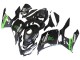 Billigste Kawasaki EX400 Motorrad Verkleidung 2018-2024 - Matt Schwarz Grun Monster Showr Schnee