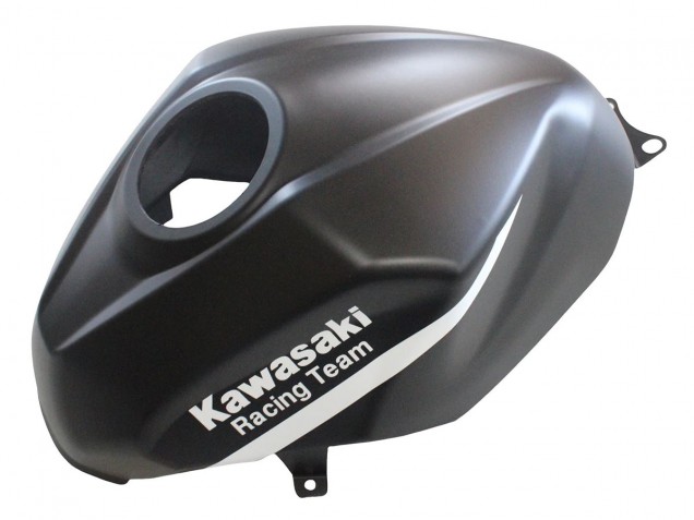 Billigste Kawasaki EX400 Motorrad Verkleidung 2018-2024 - Matt Schwarz Grun Monster Showr Schnee