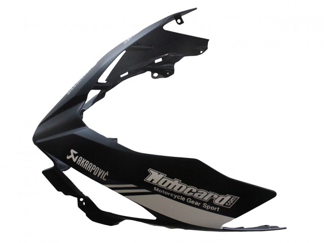 Billigste Kawasaki EX400 Motorrad Verkleidung 2018-2024 - Matt Schwarz Grun Monster Showr Schnee