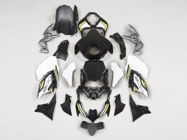 Billigste Kawasaki Z900 Motorrad Verkleidung 2020-2024 - Schwarz Weiss Gelb