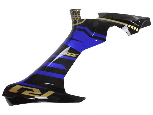 Billigste Yamaha YZF R1 Motorrad Verkleidung 2015-2019 - Blau Gold Schwarz