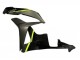 Billigste Honda CBR600RR Motorrad Verkleidung 2007-2008 - Glanzendes Schwarz Hohe Sichtbarkeit Gelb