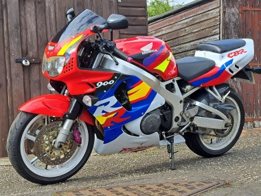 Billigste Honda CBR900RR 893 Motorrad Verkleidung 1996-1997 - Weiss Rot Blau Gelb