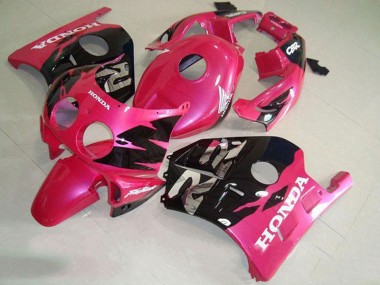 Billigste Schwarz Rosa Honda CBR 250 RR MC22 1991-1998 Verkleidungen