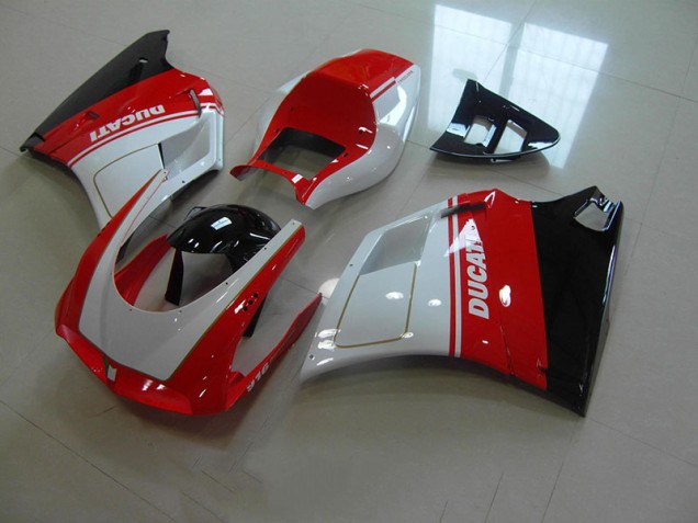 Billigste Rot Weiß Ducati 748 916 996 996S 1993-2005 Verkleidung Billigste Rot Weiß Ducati 748 916 996 996S 1993-2005 Verkleidung