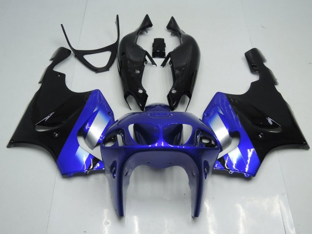 Billigste Blau und Schwarz Kawasaki ZX7R 1996-2003 Verkleidungen Billigste Blau und Schwarz Kawasaki ZX7R 1996-2003 Verkleidungen