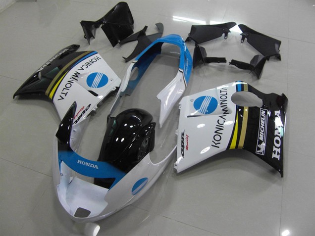 Billigste Weiß Konica Minolta Honda CBR 1100 XX Blackbird 1996-2007 Verkleidungen Billigste Weiß Konica Minolta Honda CBR 1100 XX Blackbird 1996-2007 Verkleidungen