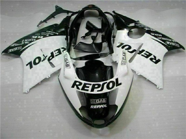 Billigste Weiß Schwarz Repsol Honda CBR 1100 XX 1996-2007 Verkleidungen Billigste Weiß Schwarz Repsol Honda CBR 1100 XX 1996-2007 Verkleidungen
