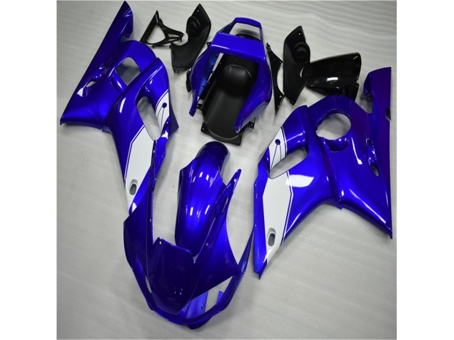 Billigste Weiß Blau Yamaha R6 1998-2002 Verkleidungen Billigste Weiß Blau Yamaha R6 1998-2002 Verkleidungen