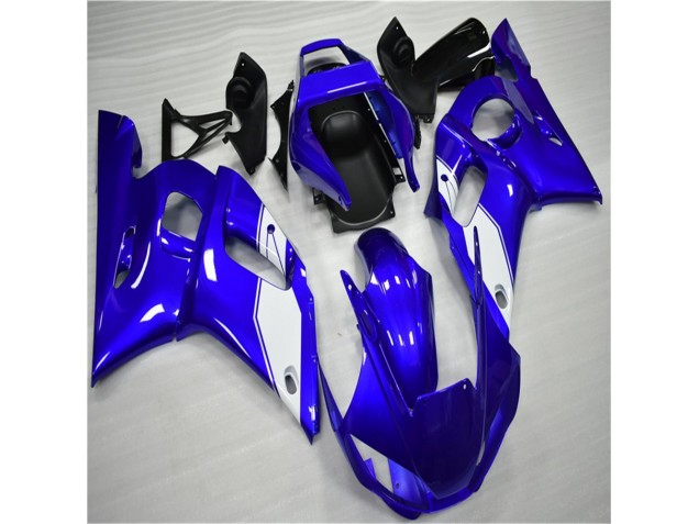 Billigste Weiß Blau Yamaha R6 1998-2002 Verkleidungen Billigste Weiß Blau Yamaha R6 1998-2002 Verkleidungen